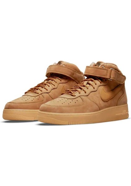 Air Force 1 Mid '07 Wb Erkek Kahverengi Sneaker Ayakkabı -DJ9158-200