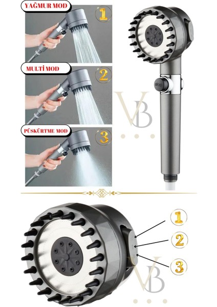 Masajlı Duş Başlığı modelleri