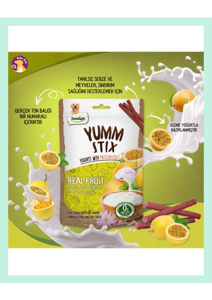 Yumm Stix Tutku Meyveli ve Yoğurtlu Köpek Ödül Maması (70G) modelleri