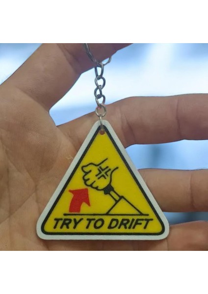 Drift Kralı Sevimli Figür Karakter Anahtarlık