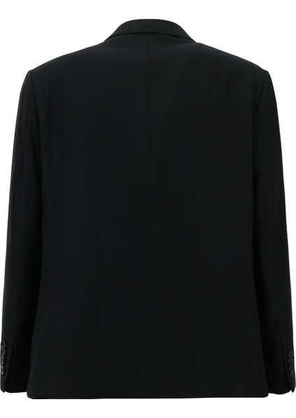 Relaxed Fit Rahat Kesim Desenli Klasik Ceket fiyatları