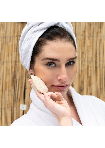 Peeling Yüz Kabak Lifi, Banyo Yüz Kesesi, %100 Doğal, Kadın ve Erkekler için 1 Adet fiyatları