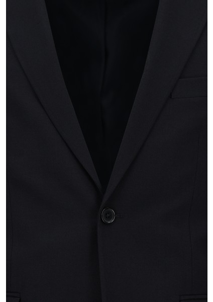 Relaxed Fit Rahat Kesim Yünlü Klasik Takım Elbise fırsatları