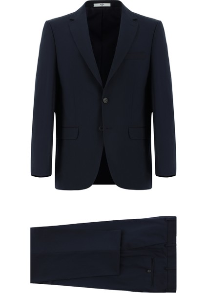 Relaxed Fit Rahat Kesim Klasik Takım Elbise