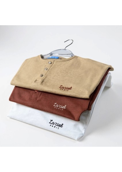 La'ciel Paris Uzun Kollu T-Shirt Unisex modelleri