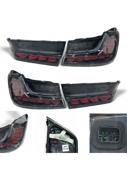 Bmw 3 Serisi G20 Stop Seti Kayar LED Karartmalı 2019-2022 fiyatları