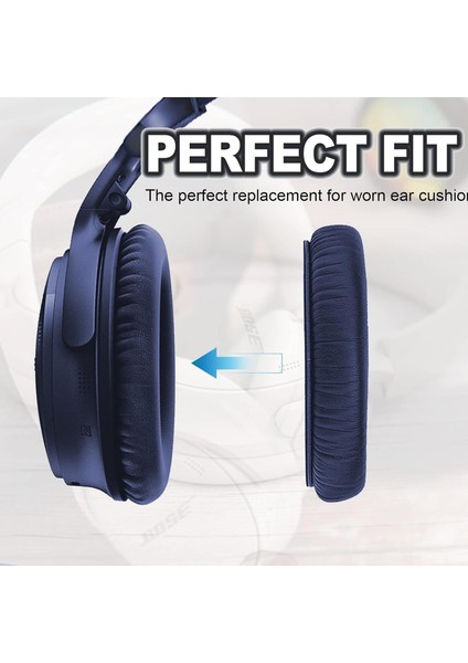 Bose Quietcomfort 2 QC25 Ae2 Qc2 QC15 AE2I AE2W QC35 QC35 Ii Soundtrue Soundlink Uyumlu Kulaklık Süngeri Pedi Yastığı Yastık Ped Minder fiyatları