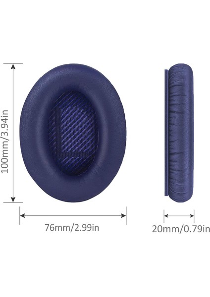 Bose Quietcomfort 2 QC25 Ae2 Qc2 QC15 AE2I AE2W QC35 QC35 Ii Soundtrue Soundlink Uyumlu Kulaklık Süngeri Pedi Yastığı Yastık Ped Minder