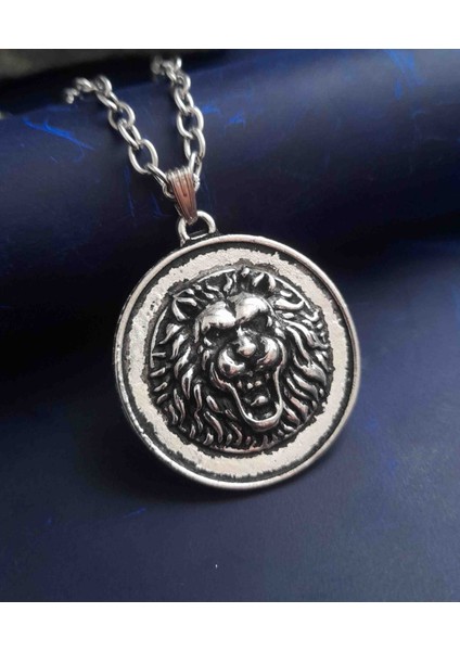 Erkek Kolye Premium Aslan Tasarım Kolye