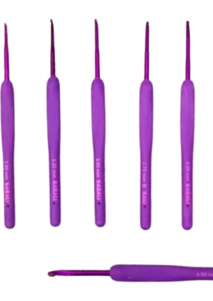 Örgü Tığ Purple 4 Numara