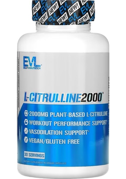 L-Citrulline 2000 90 Veggie Caps
