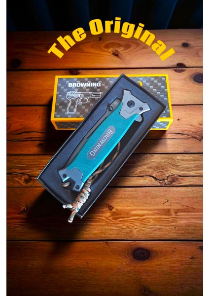 Outdoor Haki Paracodlu Kamp Browning Çakı Ip Li Kutulu (The Original ) indirimleri