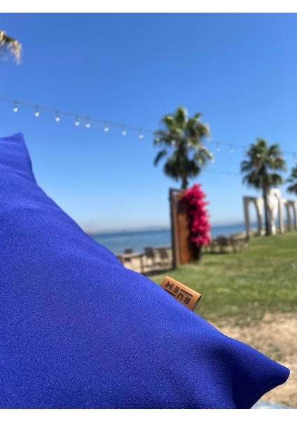 Deep Sapphire 50X50 Kırlent Kılıfı – Düz Renk, Modern Dekoratif Yastık Kılıfı fırsatları