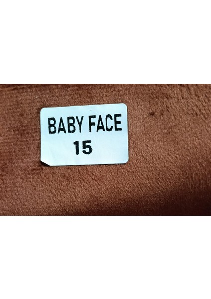 Dekoratif Kare Puf 35X35X45 cm – Kremit Baybface Kumaş, Beyaz Ayaklı Modern Tasarım fiyatları