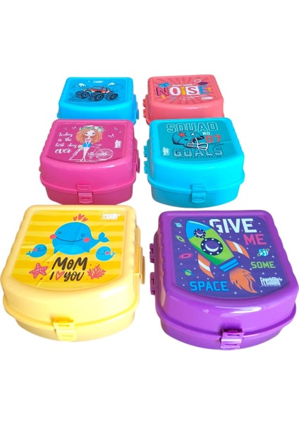 2 Adet Beslenme Kutusu 4bölmeli 2 Katlı Kilitli Beslenme Kabı ( 2 Adet ) fiyatları