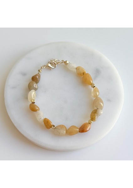 Sitrin Taşı Bileklik