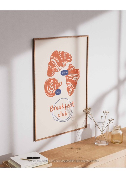 Coffee Is My Love Language – Minimal Kahve & Kruvasan Poster fırsatları