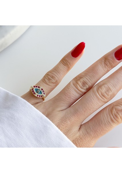 Çelik Nazar Serçe Parmak Yüzük fiyatları