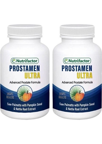 Nutrifactor Prostamen 60'lı Erkek Için Pr.ostat Destek Takviyesi x 2 Adet