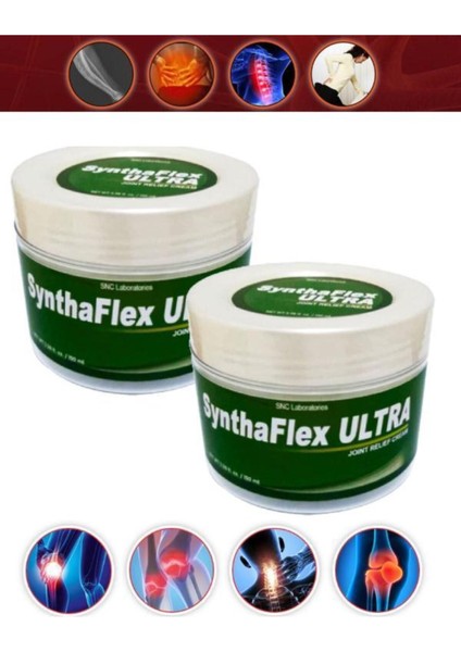 Syntha-Flex Sırt Diz Vücut Sızıları İçin Masaj Bakım Kremi 100 ml x 2 Adet+Masaj Yağı ile 30 ml fiyatları