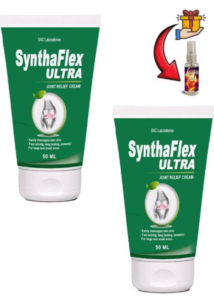 Sırtınız Beliniz Eklemlerinizin Fıtığınıza Teskin Kremi 50 ml x 2 Adet+Masaj Yağı