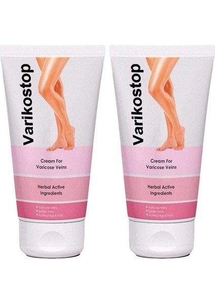 Varisli Bacaklara Effektif Masaj ve Bakım Kremi 50 ml 2'li