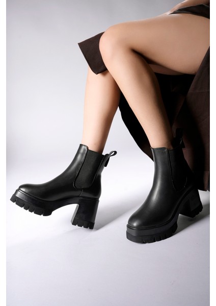 Nyendorei Kadın Topuklu Bot 0012502