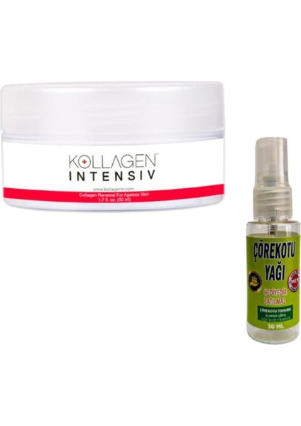 Kırışıklıklara Karşı Zamana Meydan Okuyan Yüz Bakım Kremi 50 ml+Masaj Yağıyla