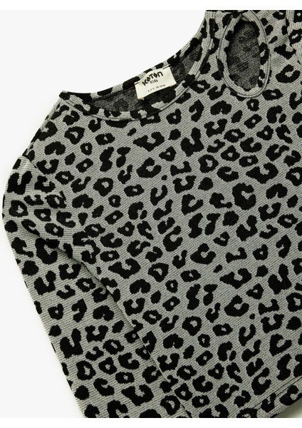 Gri Kız Çocuk Bluz 6WKG60014AK modelleri