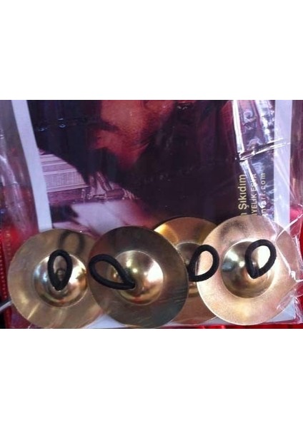 Oryantel Dans Oyun Parmak Zili 4 Adet