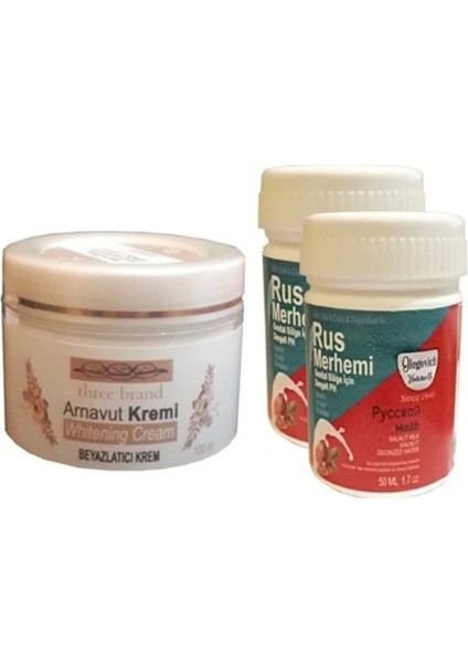 Arnavut Kremi + Rus Merhemi 50 ml