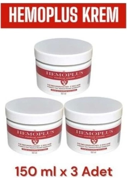 Krem 150 ml - Hemorrhoid Cream x 3 Adet