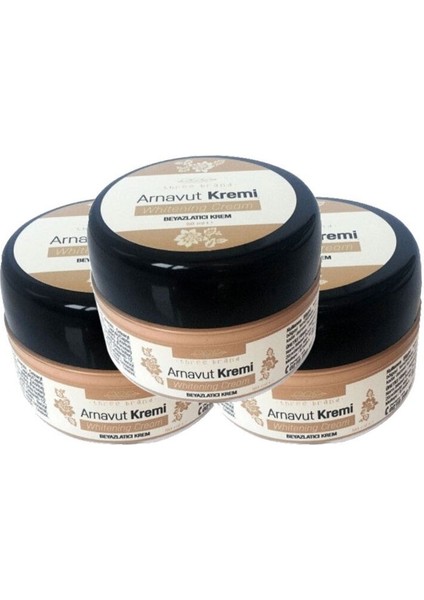 Cildin Beyazlaması Arnavut Kremi 50 ml x 3 Adet