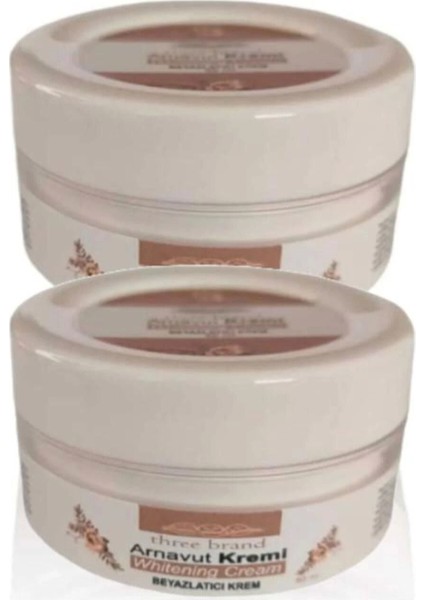 Arnavut Aklık Ciltte Renk Acıcı Beyazlatıcı Kremi 50 ml 2 Adet / Whitening Cream