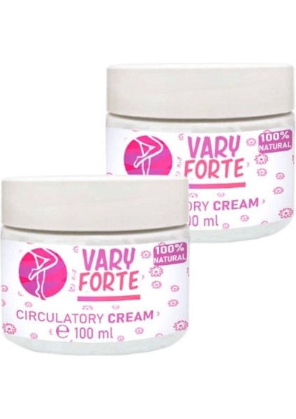 Kavanoz Krem 100 ml 2 Adet Yoğun Varislere Karşı Tesirli Krem