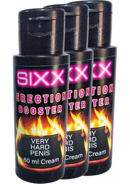 3 Tane Erkeklere Özel Extra Destek Kremi 60 ml