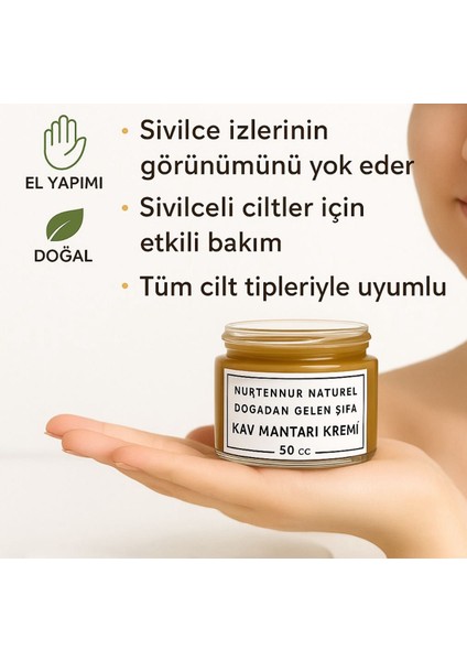 Kav Mantarı Kremi 50ML modelleri