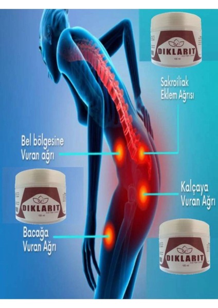 Vücut Sızı Ve Ağrıları İçin Mucizevi Bakım-Onarım Kremi 100 ml x 2 Adet modelleri