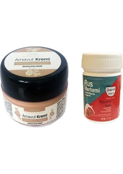 Arnavut Kremi 1 Adet + Rus Merhemi 50 ml 1 Adet