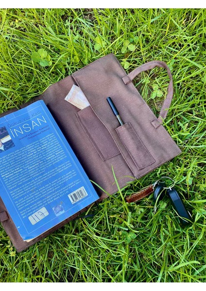 Su Itici Kumaş Kitap Çantası – Dtf Baskılı – Minimalist Tasarım – Kitap Koruma Çantası” fırsatları