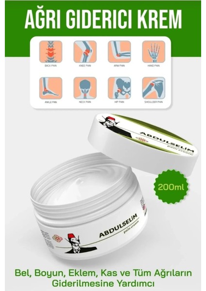 Kremi 200 ml Ağrılar İçin x 2 Adet fiyatları