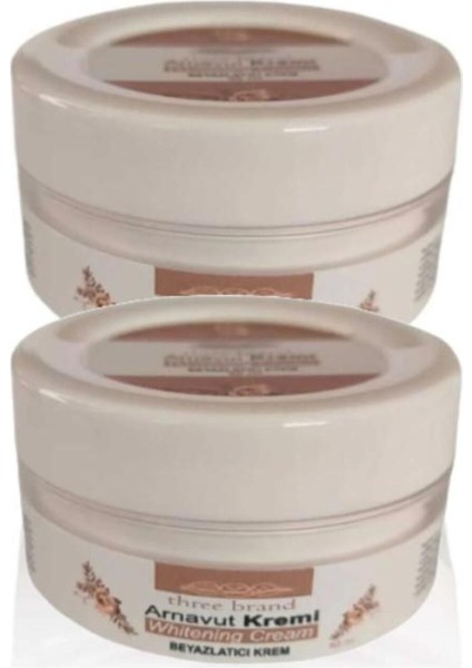 Arnavut Aklık Ciltte Renk Acıcı Beyazlatıcı Kremi 50 ml 2 Adet / Whitening Cream