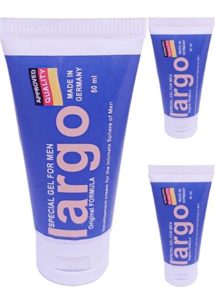 XXL Cream 3 Adet 60 ml Erkeklere Özel En Boy Çap Boyut Şekillendirici Krem