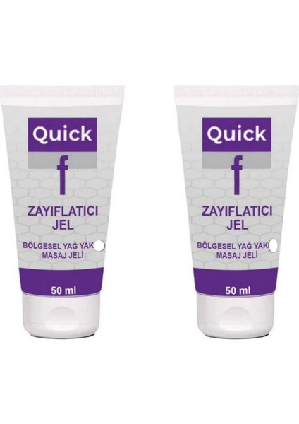 F Gel Bölgesel Yağ Yakımını Destekleyen İnceltilmiş Selülitinizin Yeni Sırrı Hızlı Jel x 2 Adet