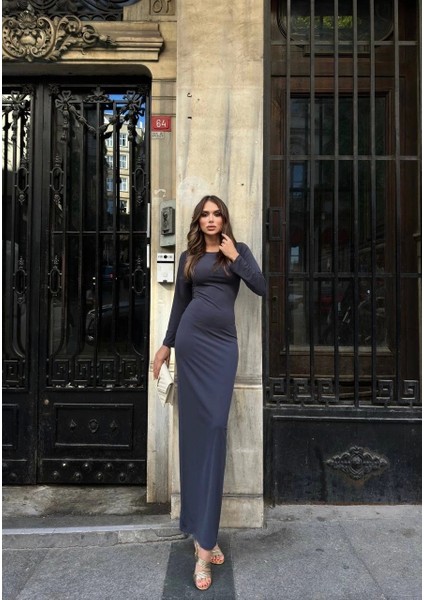 Uzun Kollu Uzun Elbise fiyatları