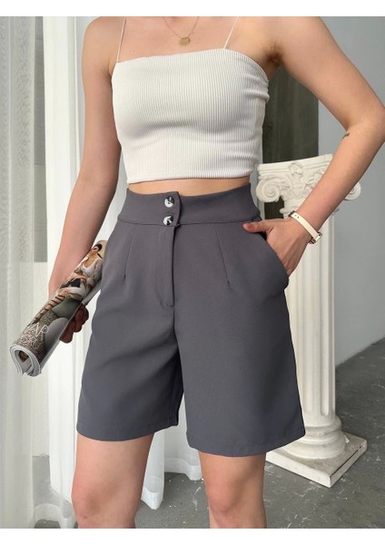 Double Çift Düğmeli Şort fiyatları
