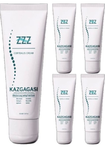 Kaz Gagası 4 Tane Özel Karışımlı Corydalis 100 ml Sırt Bel Kas İskelet Kısmi Kullanım Kremi