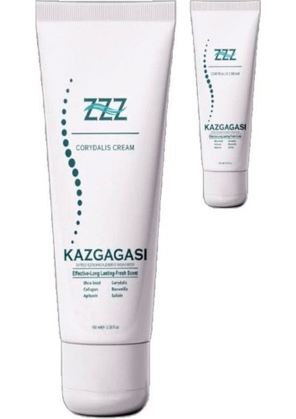 Kaz Gagası 2 Adet Özel Karışımlı Corydalis 100 ml Sırt Bel Kas İskelet Kısmi Kullanım Kremi