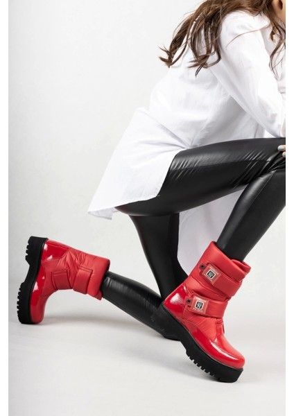 Miah Kırmızı Rugan Kar Bot fiyatları