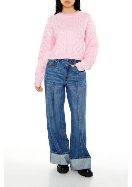 Bal Peteği Örgü Desenli Kazak fiyatları